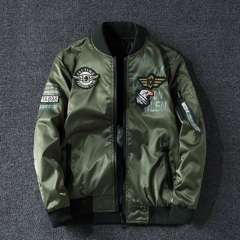 Men's Military Bomber Air Force Jacket