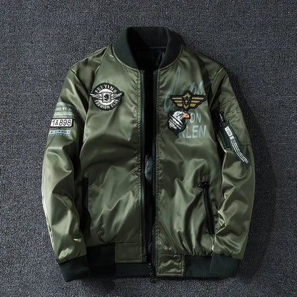 Men's Military Bomber Air Force Jacket